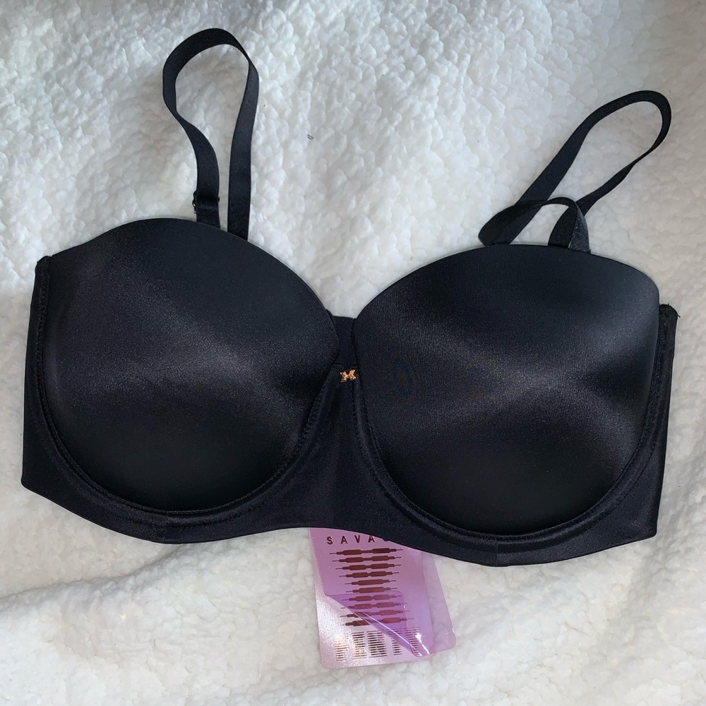Savage Fenty Strapless Bra Black